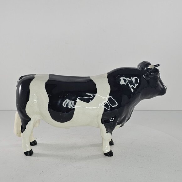Vintage Beswick England Bull Champion Coddington Hilt Bar Cow Figurine *Repaired - Picture 7 of 12